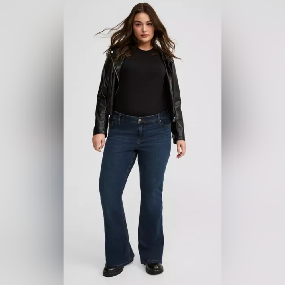 Torrid Luxe Slim Boot Super Stretch Dark Wash Jeans 22 3X